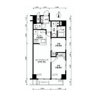 東京都墨田区千歳３丁目 賃貸マンション 2LDK