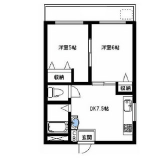 東京都中野区鷺宮５丁目 賃貸マンション 2DK