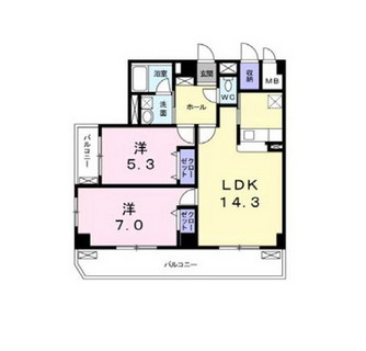東京都足立区入谷５丁目 賃貸マンション 2LDK