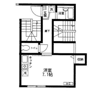 東京都豊島区池袋本町１丁目 賃貸アパート 1R