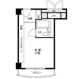 東京都中央区月島３丁目 賃貸マンション 1R