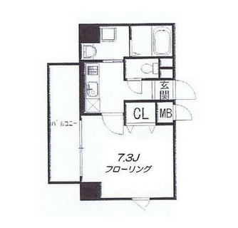 東京都台東区日本堤２丁目 賃貸マンション 1K