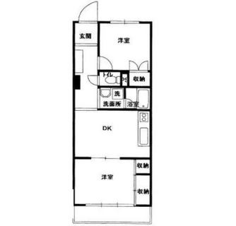 東京都豊島区南長崎１丁目 賃貸マンション 2DK