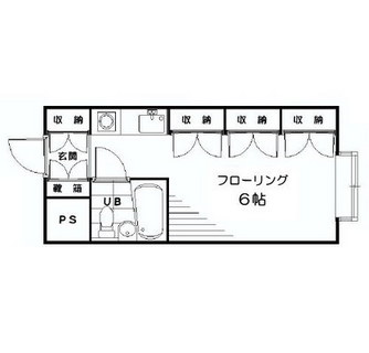 東京都新宿区高田馬場３丁目 賃貸マンション 1R