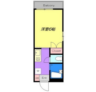 東京都中野区江原町１丁目 賃貸マンション 1K