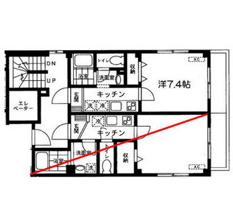 東京都練馬区桜台４丁目 賃貸マンション 1K