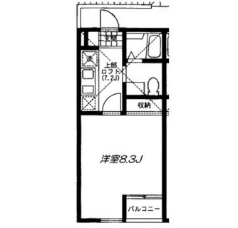 東京都豊島区目白５丁目 賃貸アパート 1K