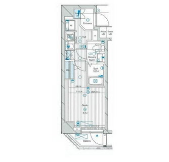 東京都江東区東陽１丁目 賃貸マンション 1K