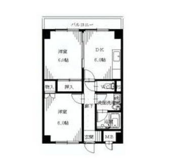 東京都北区桐ヶ丘２丁目 賃貸マンション 2DK
