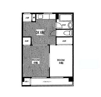 東京都豊島区雑司が谷１丁目 賃貸マンション 2DK