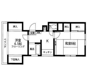 東京都荒川区荒川４丁目 賃貸マンション 2K