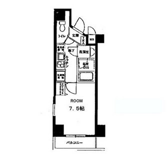 東京都台東区上野２丁目 賃貸マンション 1K