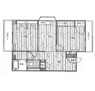 東京都北区中十条２丁目 賃貸マンション 2LDK
