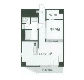 東京都中野区東中野２丁目 賃貸マンション 1LDK