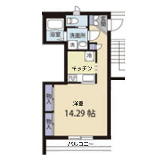東京都足立区西竹ノ塚１丁目 賃貸マンション 1K