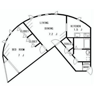 東京都中野区大和町３丁目 賃貸マンション 1LDK