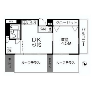 東京都目黒区中町２丁目 賃貸マンション 1DK
