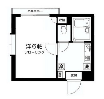東京都目黒区五本木２丁目 賃貸マンション 1K
