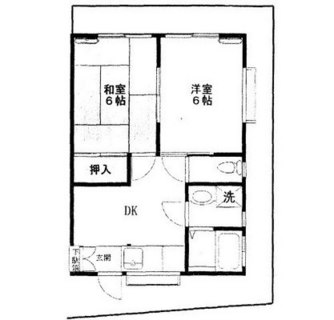 東京都北区中里３丁目 賃貸アパート 2DK