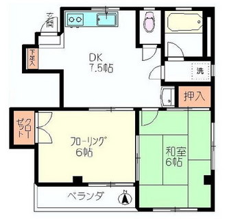 東京都足立区西新井栄町１丁目 賃貸マンション 2DK