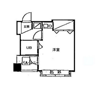東京都北区西ヶ原１丁目 賃貸マンション 1R