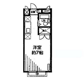 東京都新宿区下落合２丁目 賃貸アパート 1R