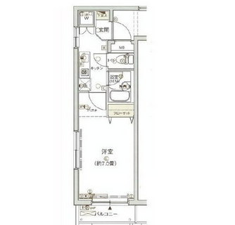 東京都新宿区高田馬場１丁目 賃貸マンション 1K