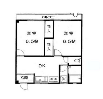 東京都板橋区東山町 賃貸マンション 2DK