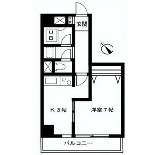 東京都板橋区成増１丁目 賃貸マンション 1K