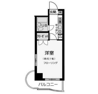 東京都杉並区上高井戸３丁目 賃貸マンション 1K