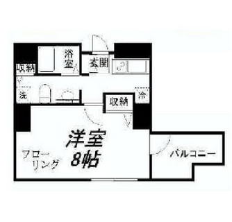 東京都調布市若葉町２丁目 賃貸マンション 1K