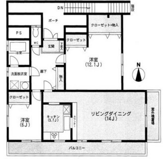 東京都板橋区前野町５丁目 賃貸マンション 2LDK