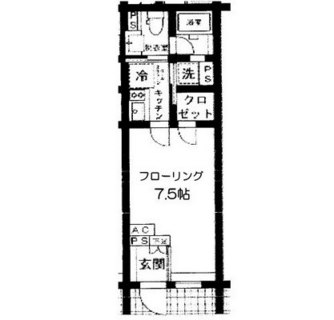 東京都新宿区中町 賃貸マンション 1K
