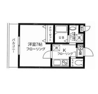 東京都北区上十条１丁目 賃貸マンション 1K