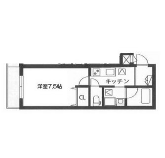 東京都渋谷区幡ヶ谷１丁目 賃貸マンション 1K