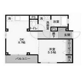 東京都渋谷区本町１丁目 賃貸マンション 1DK