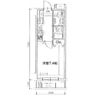 東京都墨田区立川３丁目 賃貸マンション 1K