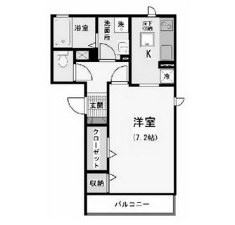 東京都大田区蒲田１丁目 賃貸アパート 1K