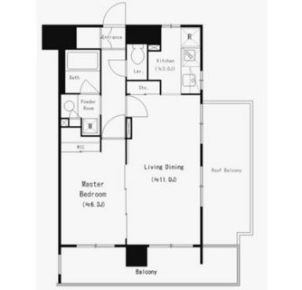 東京都品川区東品川３丁目 賃貸マンション 1LDK