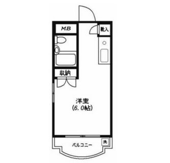 東京都世田谷区駒沢２丁目 賃貸マンション 1R