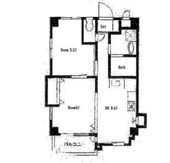 東京都足立区千住河原町 賃貸マンション 2DK