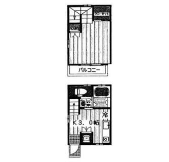 東京都練馬区小竹町１丁目 賃貸アパート 1K
