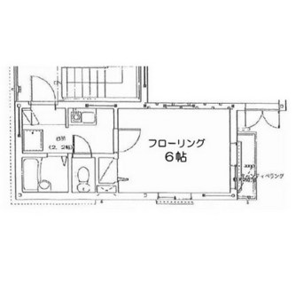 東京都目黒区上目黒５丁目 賃貸マンション 1K