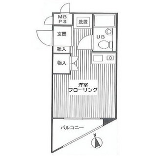 東京都目黒区五本木３丁目 賃貸マンション 1R