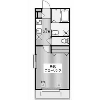 東京都目黒区上目黒４丁目 賃貸マンション 1K