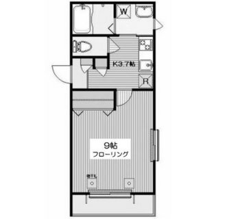 東京都目黒区上目黒４丁目 賃貸マンション 1K