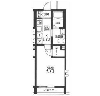 東京都大田区大森中３丁目 賃貸マンション 1K