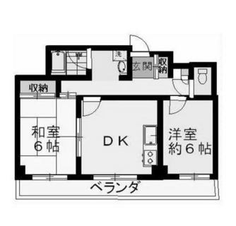 東京都世田谷区代沢４丁目 賃貸マンション 2DK