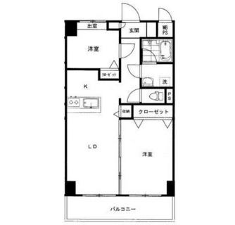 東京都板橋区三園１丁目 賃貸マンション 2LDK