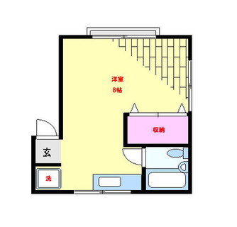 東京都北区西ヶ原３丁目 賃貸アパート 1R